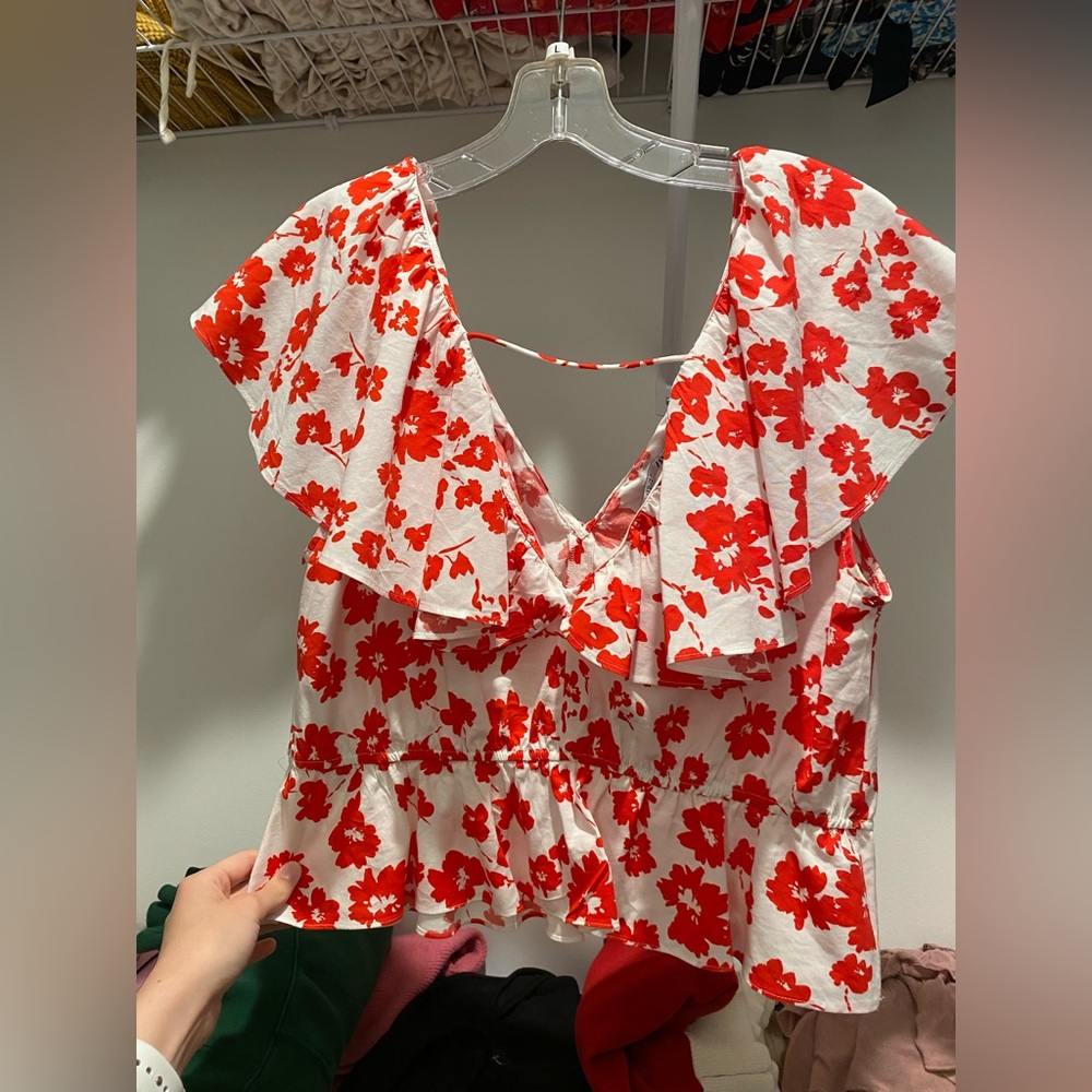 Zara Floral Blouse